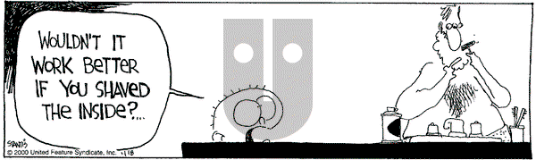 The Buckets on Friday June 16, 2000 Comic Strip