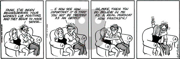 Doonesbury - Saturday March 6, 1971 Comic Strip