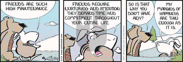 DeFlocked on Monday February 13, 2017 Comic Strip