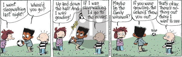 Cul de Sac on Saturday March 6, 2010 Comic Strip