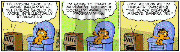 Garfield on Thursday April 17, 1980 Comic Strip