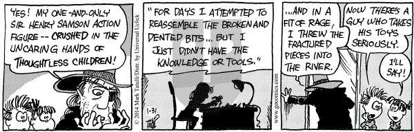Heart of the City on Friday January 31, 2014 Comic Strip