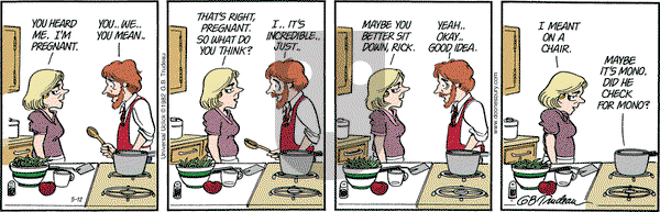 Doonesbury on Tuesday May 12, 2015 Comic Strip