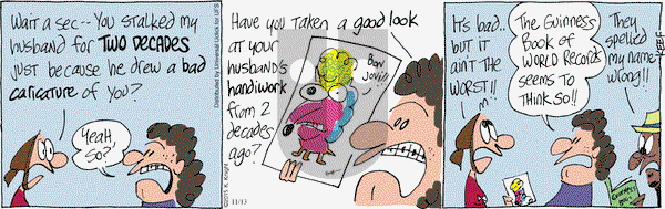 The Knight Life on Friday November 13, 2015 Comic Strip