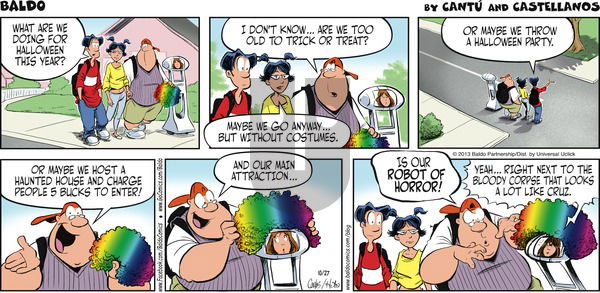 Baldo on Sunday October 27, 2013 Comic Strip