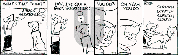 Red and Rover on Saturday April 18, 2009 Comic Strip