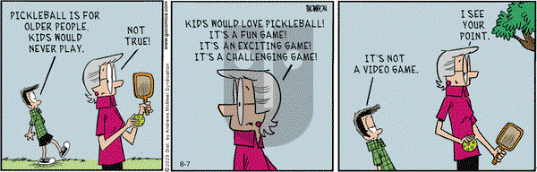 Grand Avenue on Monday August 7, 2023 Comic Strip