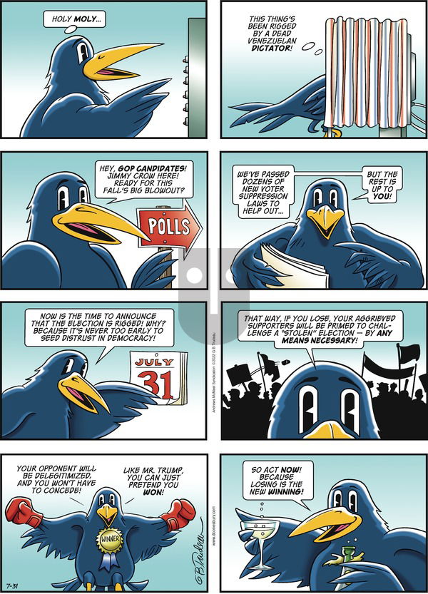 Doonesbury - Sunday July 31, 2022 Comic Strip