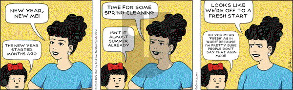 Nancy on Monday June 4, 2018 Comic Strip