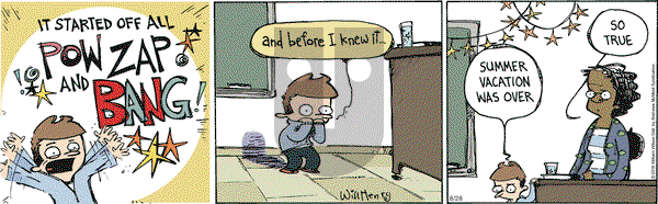 Wallace the Brave on Tuesday August 28, 2018 Comic Strip