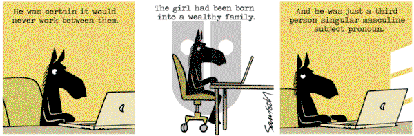 Dark Side of the Horse on Wednesday August 21, 2013 Comic Strip