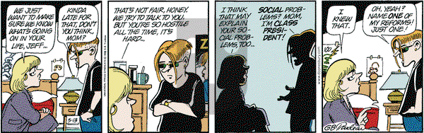Doonesbury on Thursday May 13, 1999 Comic Strip