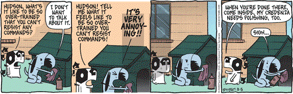 Pooch Cafe on Thursday March 5, 2009 Comic Strip