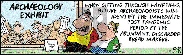 Frank and Ernest on Wednesday December 23, 2020 Comic Strip