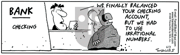 Frank and Ernest on Wednesday June 3, 1998 Comic Strip