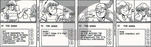 Heart of the City on Friday April 26, 2024 Comic Strip