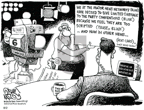 Glenn McCoy on Wednesday August 2, 2000 Comic Strip