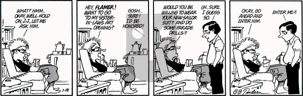 Doonesbury on Wednesday August 13, 1986 Comic Strip