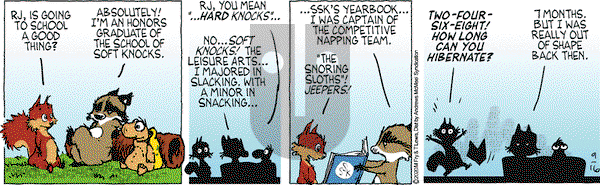 Over the Hedge on Wednesday September 16, 2020 Comic Strip