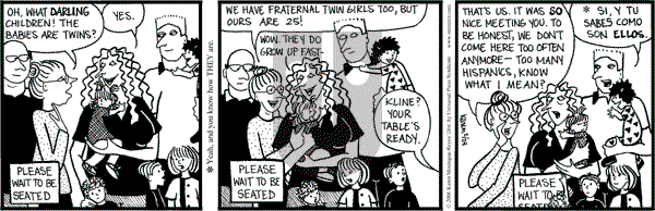 Clear Blue Water on Friday February 24, 2006 Comic Strip