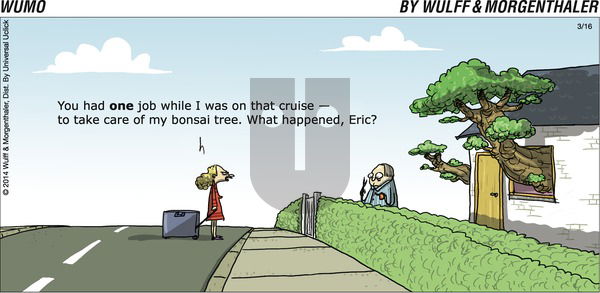 WuMo - Sunday March 16, 2014 Comic Strip
