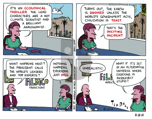 Ted Rall on Wednesday October 28, 2020 Comic Strip