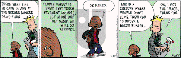 Frazz on Thursday April 24, 2008 Comic Strip