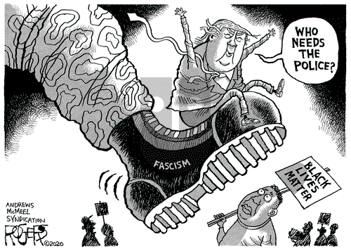 Rob Rogers on Wednesday July 22, 2020 Comic Strip