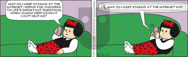 Nancy on Friday January 4, 2019 Comic Strip