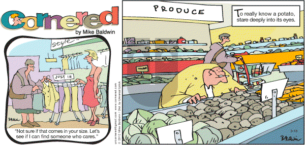 Cornered - Sunday March 18, 2012 Comic Strip