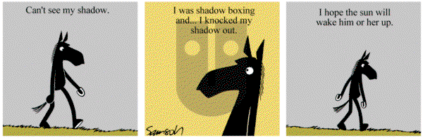 Dark Side of the Horse on Wednesday April 11, 2018 Comic Strip