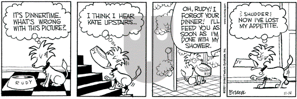 Grand Avenue on Wednesday November 14, 2001 Comic Strip