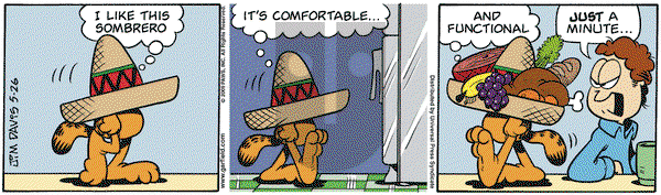 Garfield on Tuesday May 26, 2009 Comic Strip