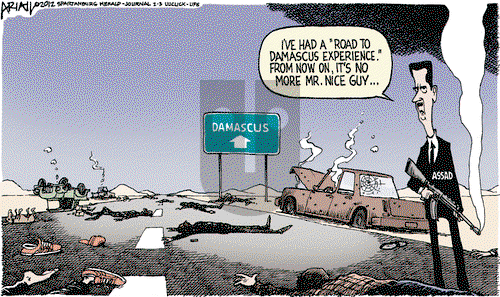Robert Ariail - Friday February 3, 2012 Comic Strip