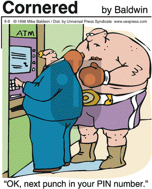 Cornered on Saturday August 8, 1998 Comic Strip