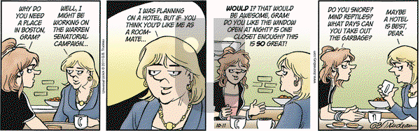 Doonesbury on Tuesday October 11, 2011 Comic Strip