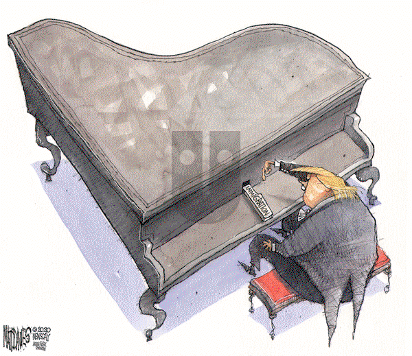 Matt Davies on Thursday April 23, 2020 Comic Strip
