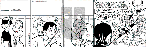 Maintaining on Saturday March 8, 2008 Comic Strip
