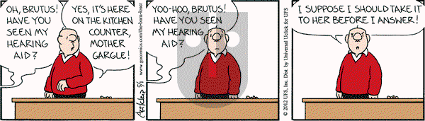 The Born Loser on Tuesday May 1, 2012 Comic Strip