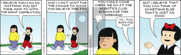 Nancy on Friday October 25, 2019 Comic Strip