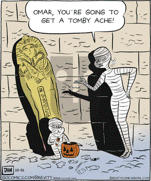 Brevity on Saturday October 31, 2015 Comic Strip