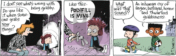 Cul de Sac on Thursday April 10, 2025 Comic Strip