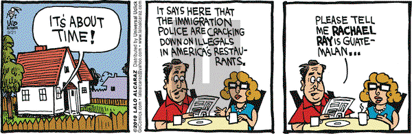 La Cucaracha - Tuesday September 21, 2010 Comic Strip