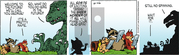 Over the Hedge on Saturday October 26, 2019 Comic Strip