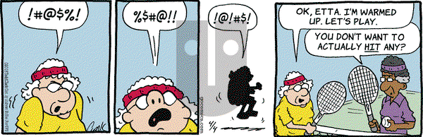 Lola on Wednesday April 4, 2018 Comic Strip