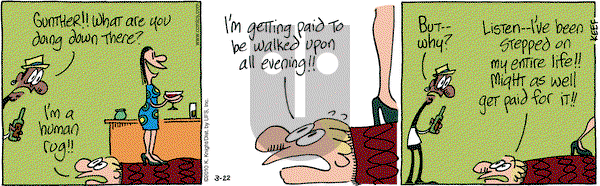 The Knight Life on Monday March 22, 2010 Comic Strip