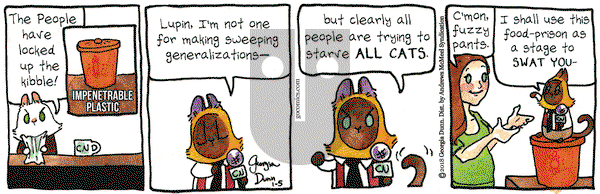 Breaking Cat News on Friday January 5, 2018 Comic Strip