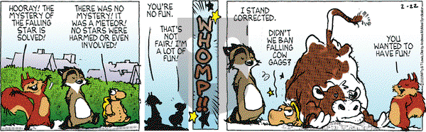 Over the Hedge on Saturday February 22, 2020 Comic Strip