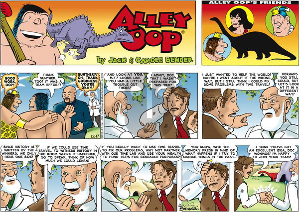 Alley Oop on Sunday December 17, 2017 Comic Strip