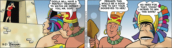 Alley Oop on Friday September 21, 2012 Comic Strip